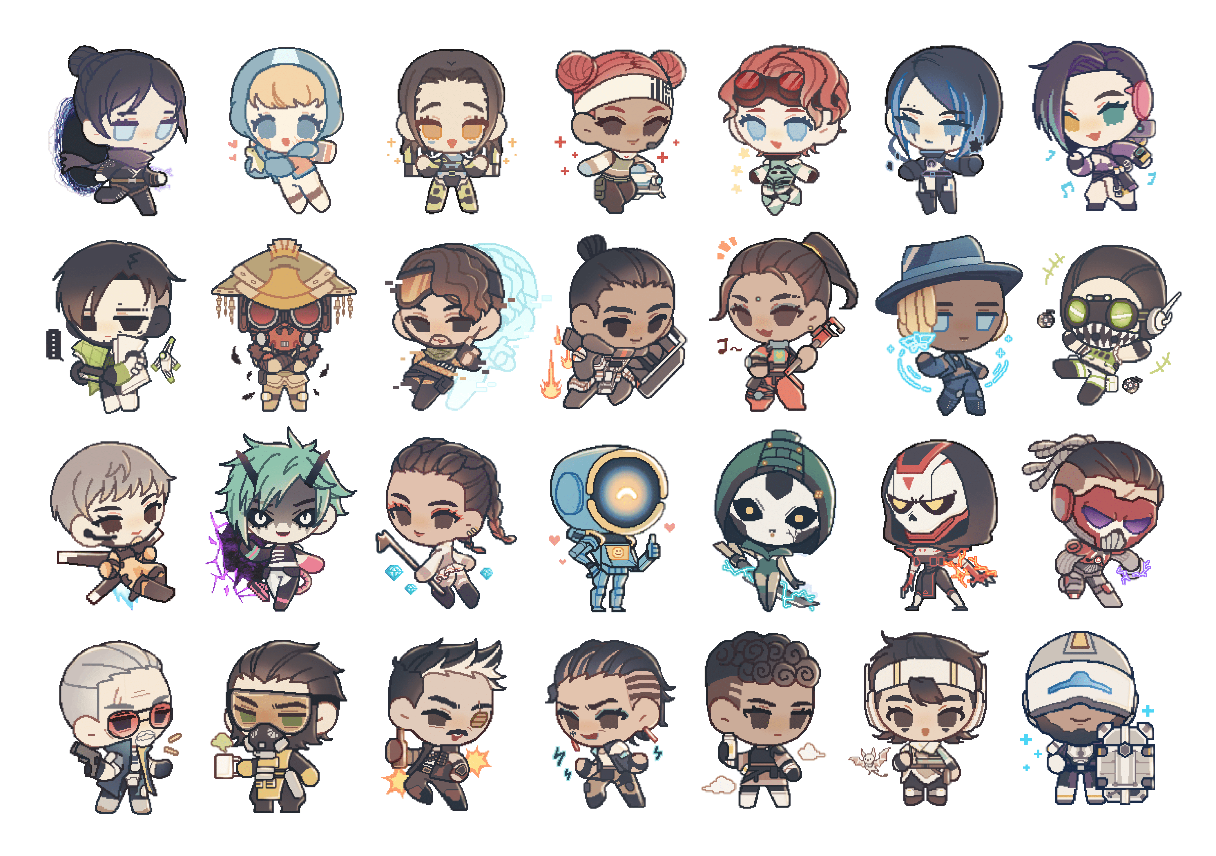 Apex Legends 全員壓克力搖搖樂